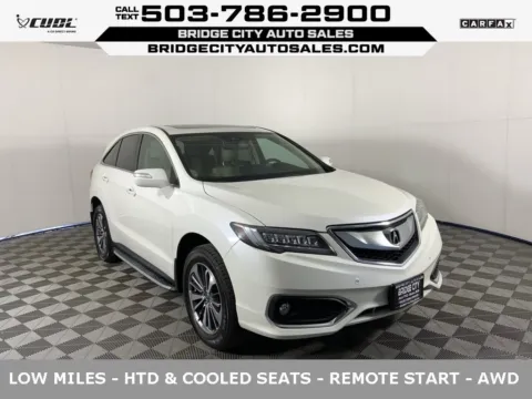 White 2016 Acura RDX Advance Pkg for sale in Milwaukie, OR