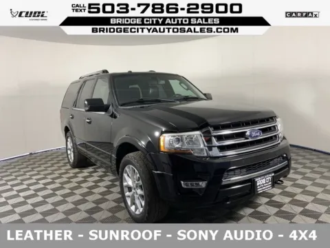 Black 2017 Ford Expedition Limited for sale in Milwaukie, OR