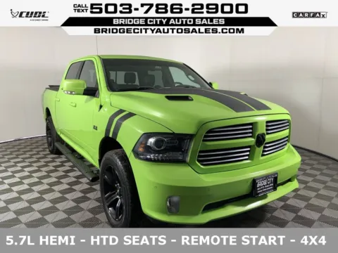 Green 2017 Ram 1500 Sport for sale in Milwaukie, OR