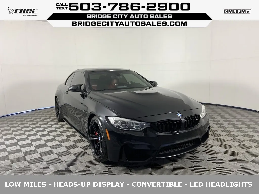 2016 BMW M4 Convertible