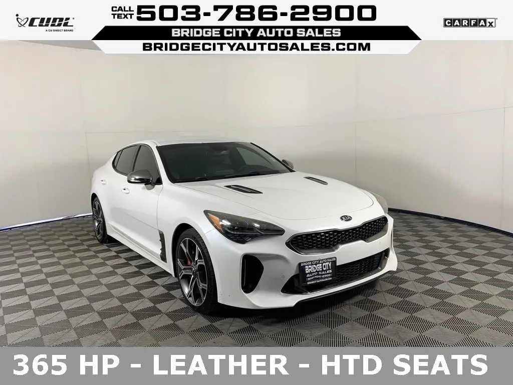 White 2018 Kia Stinger GT for sale in Milwaukie, OR