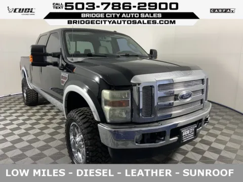 Black 2010 Ford Super Duty F-250 SRW Lariat for sale in Milwaukie, OR