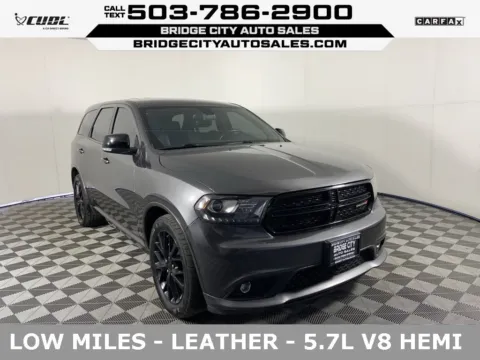 Gray 2014 Dodge Durango R/T for sale in Milwaukie, OR