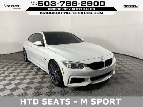 White 2015 BMW 4 Series 428i for sale in Milwaukie, OR
