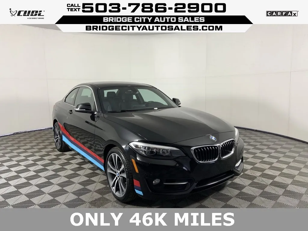 Black 2016 BMW 2 Series 228i for sale in Milwaukie, OR