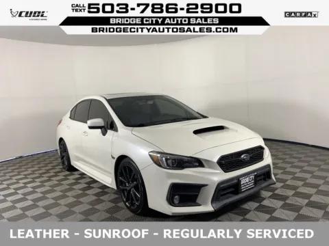 White 2018 Subaru WRX Limited for sale in Milwaukie, OR