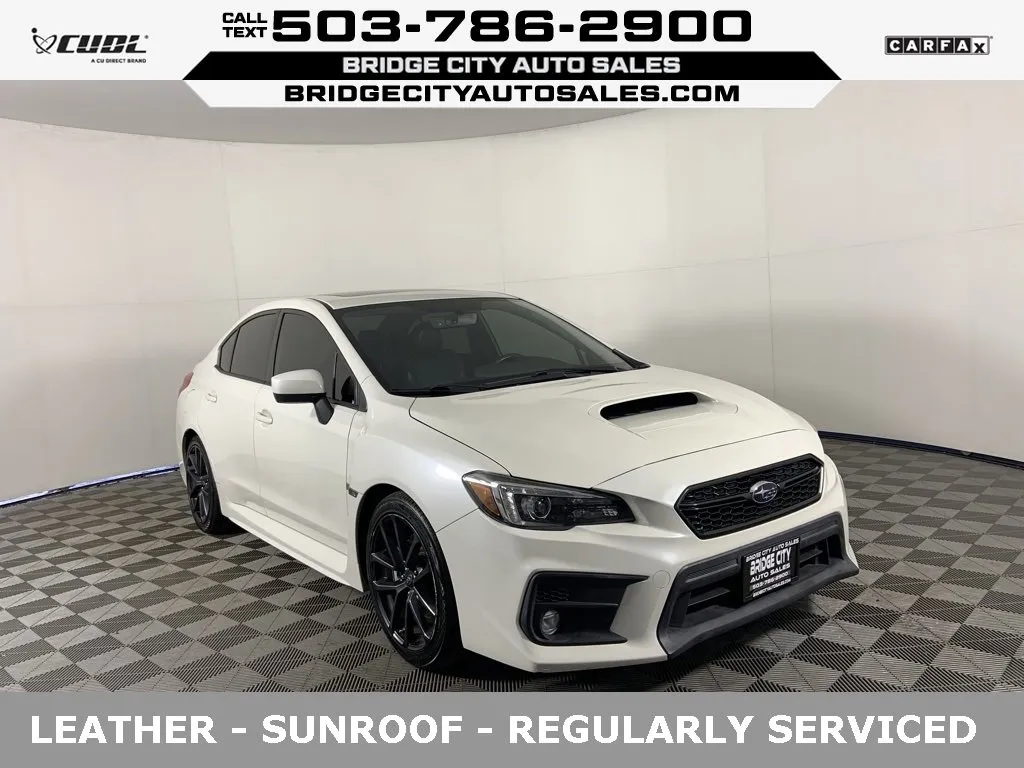 White 2018 Subaru WRX Limited for sale in Milwaukie, OR