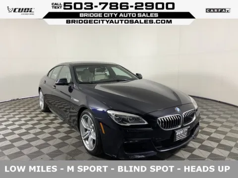 Black 2017 BMW 6 Series 640i for sale in Milwaukie, OR
