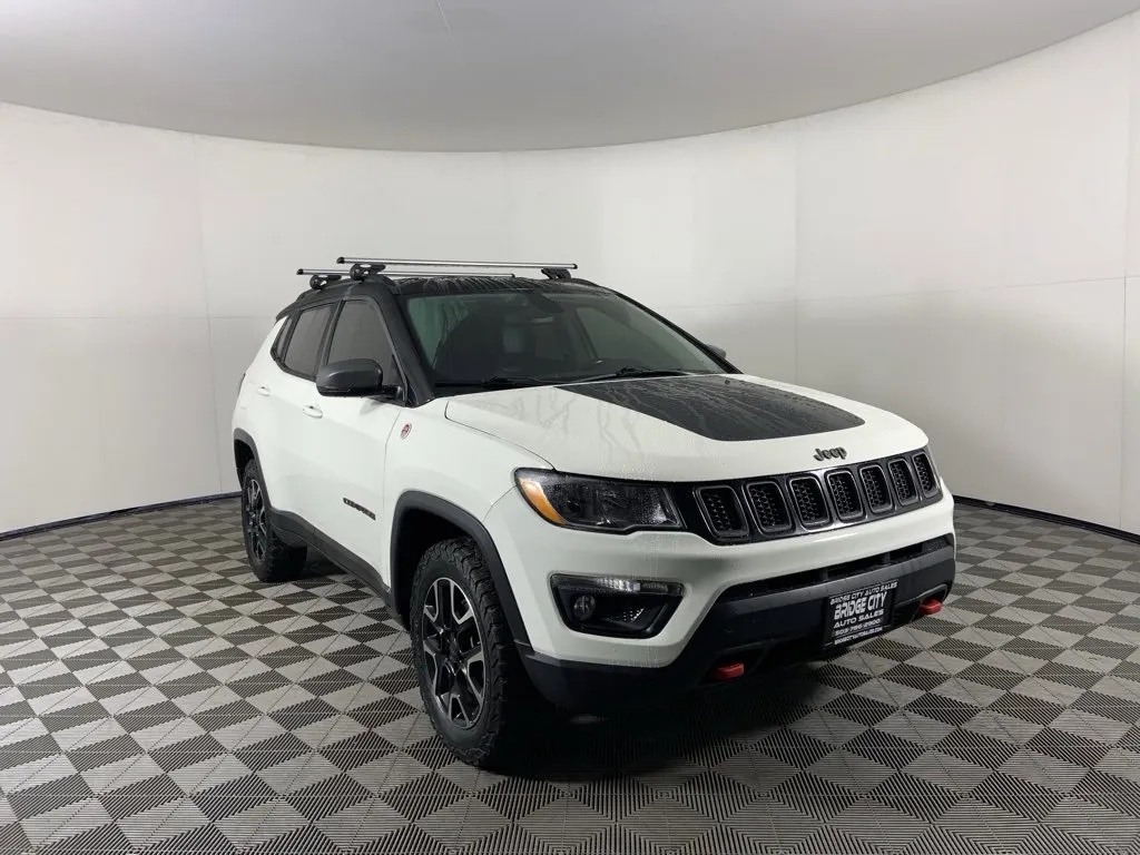 White 2020 Jeep Compass Trailhawk for sale in Milwaukie, OR