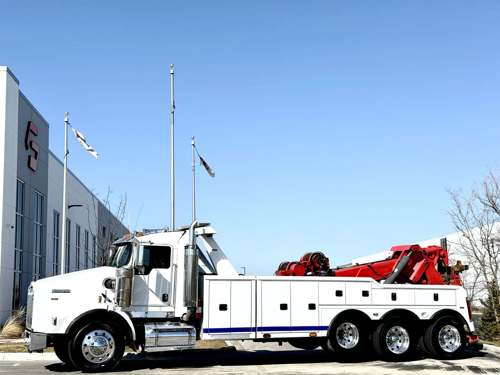 2011 KENWORTH T800 for sale in New Lenox, IL