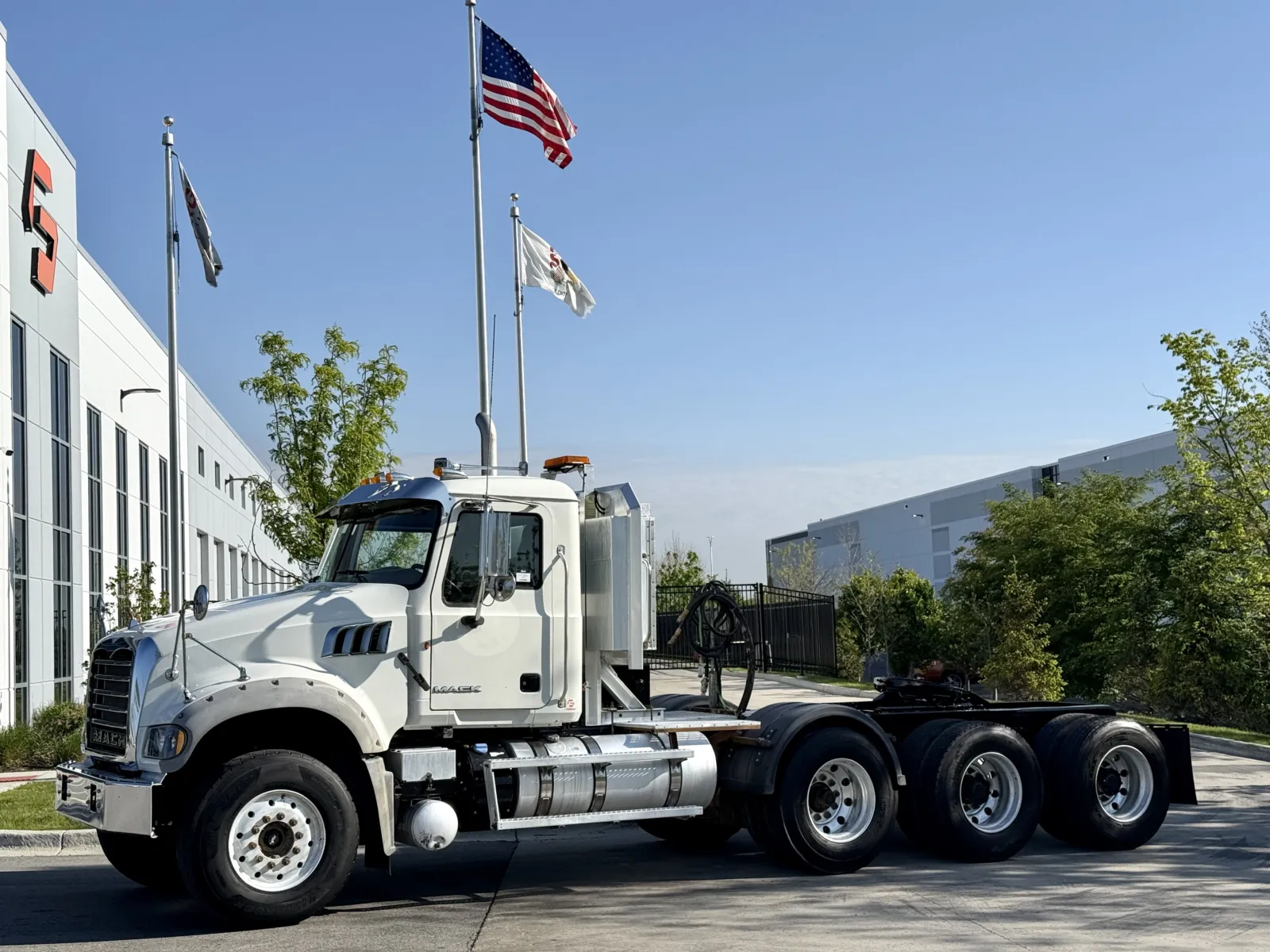 2012 MACK GU713 for sale in New Lenox, IL