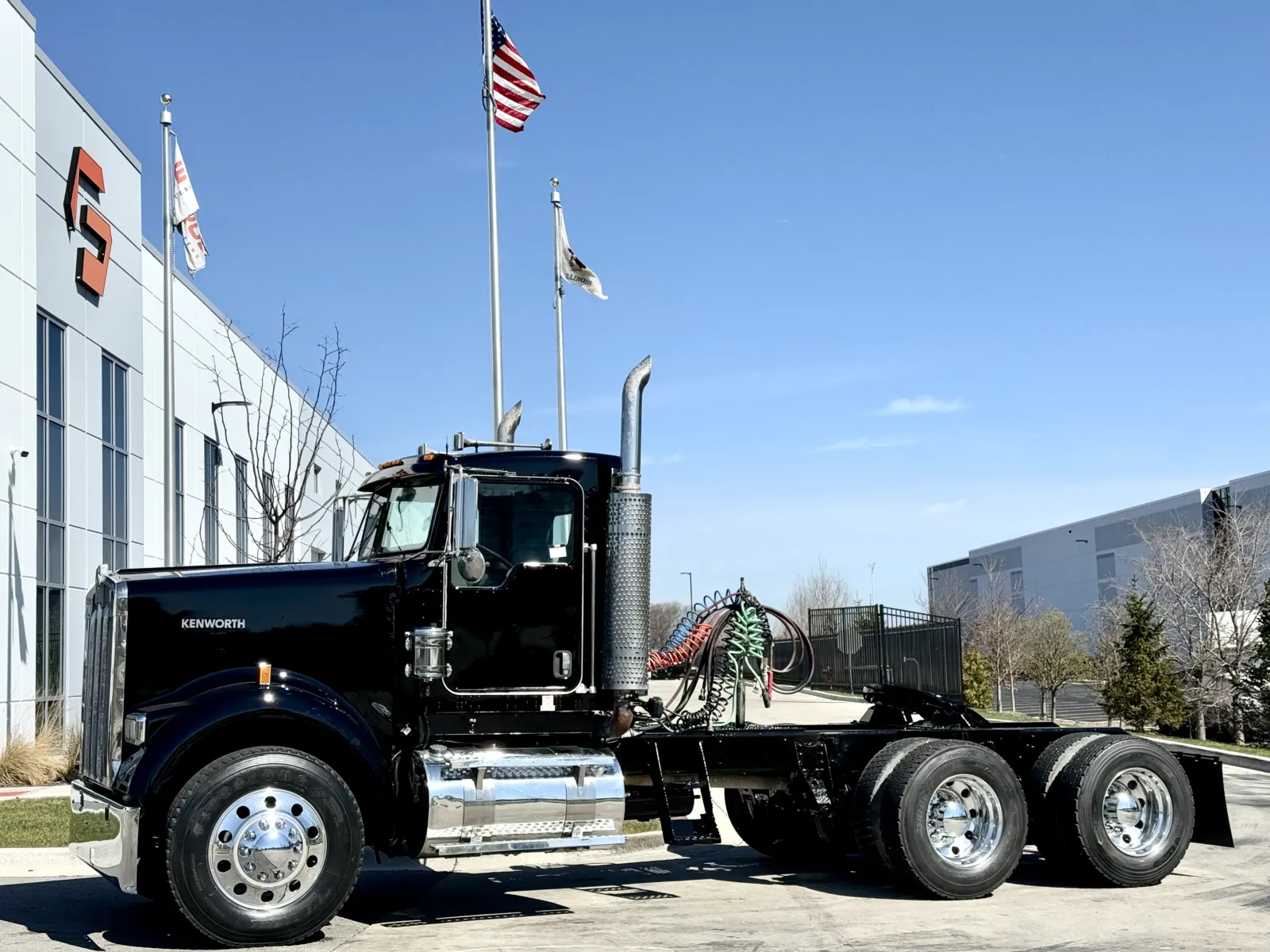 2007 KENWORTH W900 for sale in New Lenox, IL