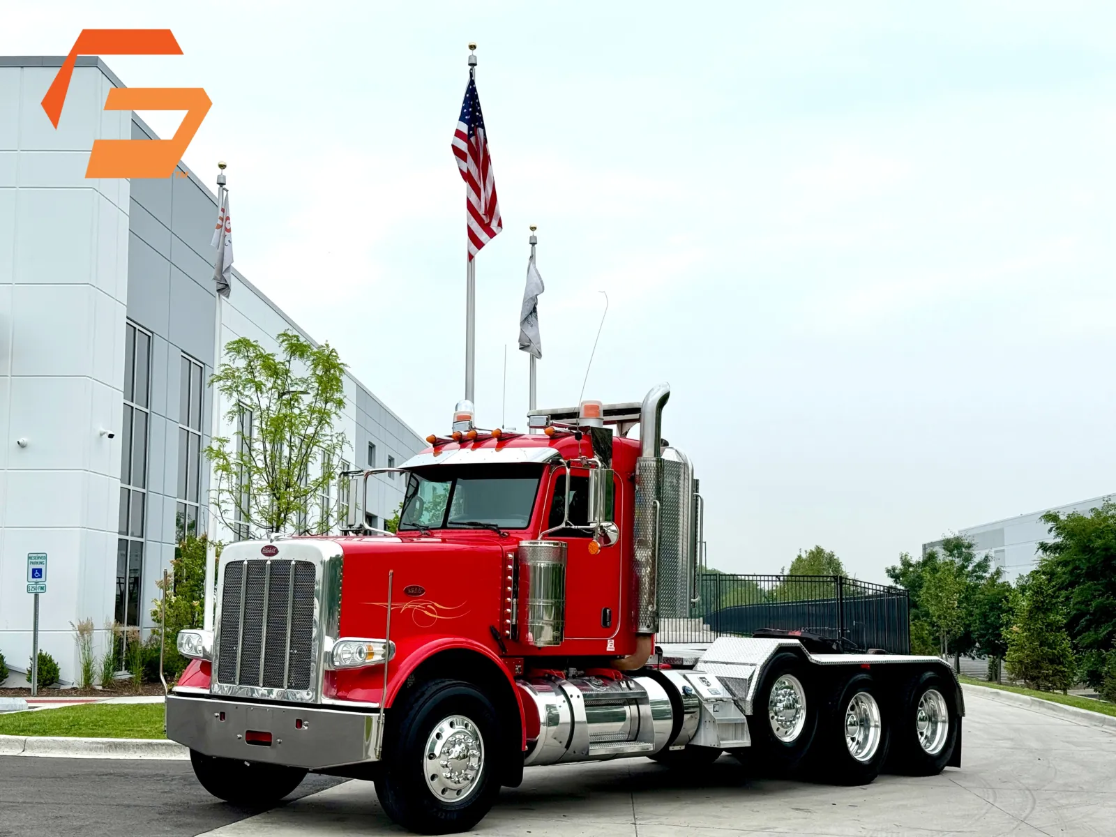 2014 PETERBILT 388 for sale in New Lenox, IL