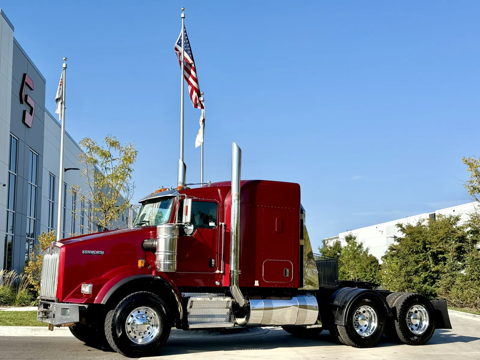 2016 KENWORTH T800 for sale in New Lenox, IL