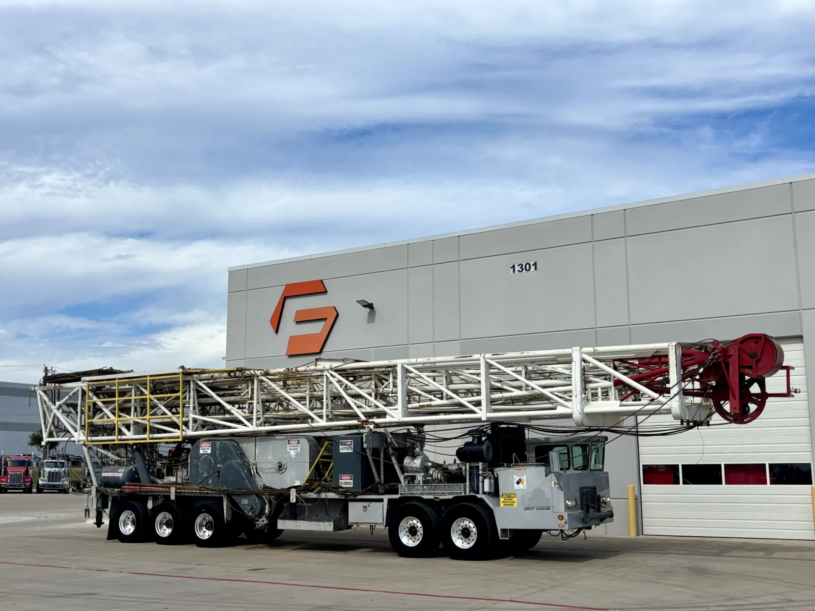 2014 FRANKS 1287/160 DD 108-269K WORKOVER RIG for sale in Hutchins, TX