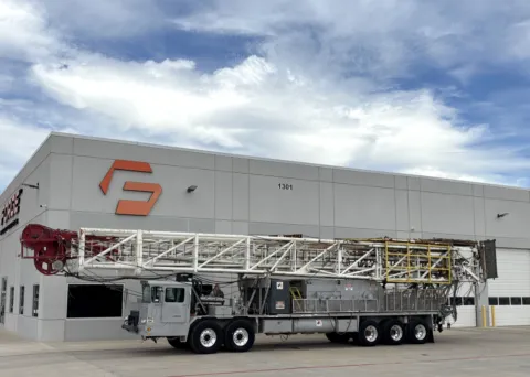 Photos of 2014 FRANKS 1287/160 DD 108-269K WORKOVER RIG for sale in Hutchins, TX at Forge Truck Centers - Texas