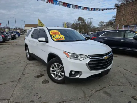 White 2019 Chevrolet Traverse LT Leather for sale in Gary, IN