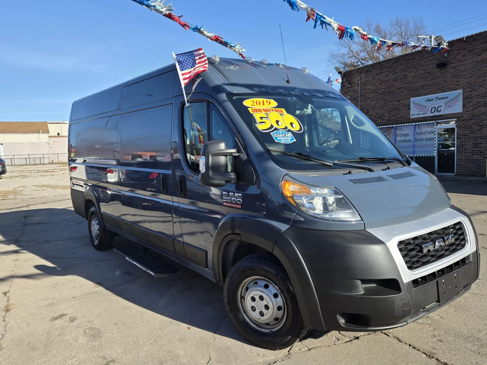 2019 RAM ProMaster Cargo Van