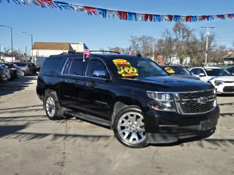 Black 2019 Chevrolet Suburban LT for sale in Gary, IN