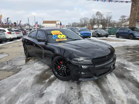 Black 2018 Dodge Charger SXT for sale in Gary, IN