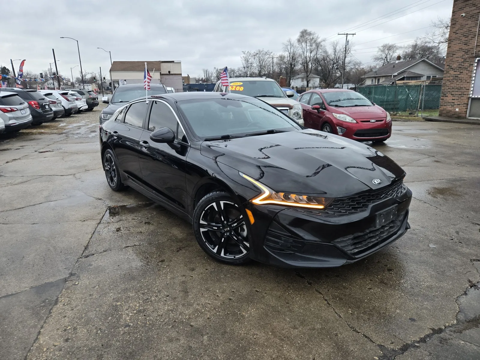 Black 2021 Kia K5 GT-Line for sale in Gary, IN