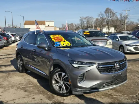 Brown 2021 Buick Envision Essence for sale in Gary, IN