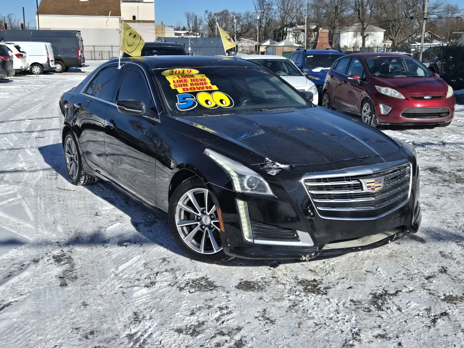Black 2019 Cadillac CTS 2.0T Luxury for sale in Gary, IN