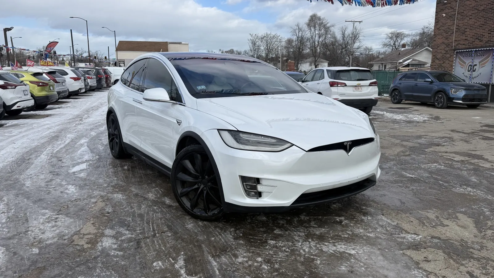 White 2018 Tesla Model X 100D for sale in Gary, IN