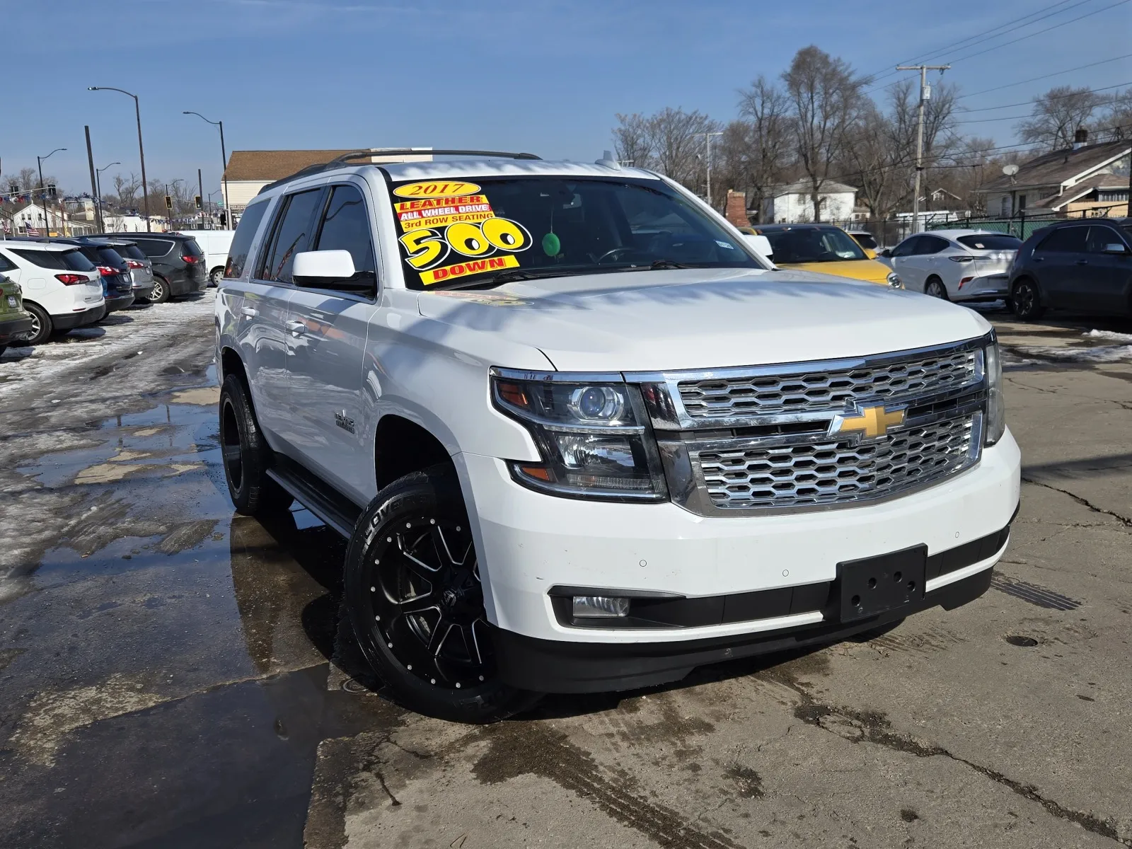 White 2017 Chevrolet Tahoe LT for sale in Gary, IN