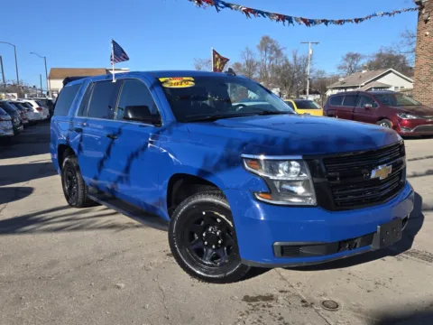 Blue 2019 Chevrolet Tahoe Police for sale in Gary, IN