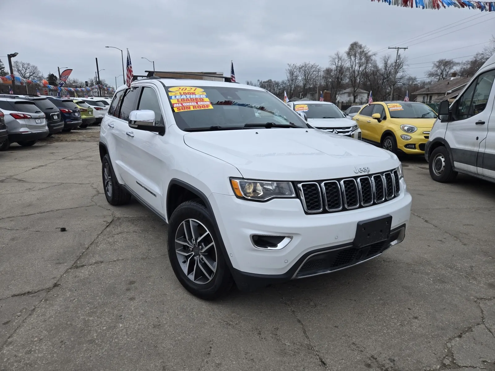 White 2021 Jeep Grand Cherokee for sale in Gary, IN