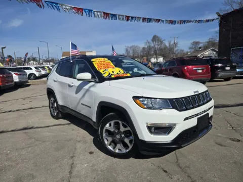 White 2020 Jeep Compass for sale in Gary, IN