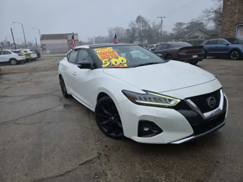 White 2020 Nissan Maxima 3.5 SR for sale in Gary, IN