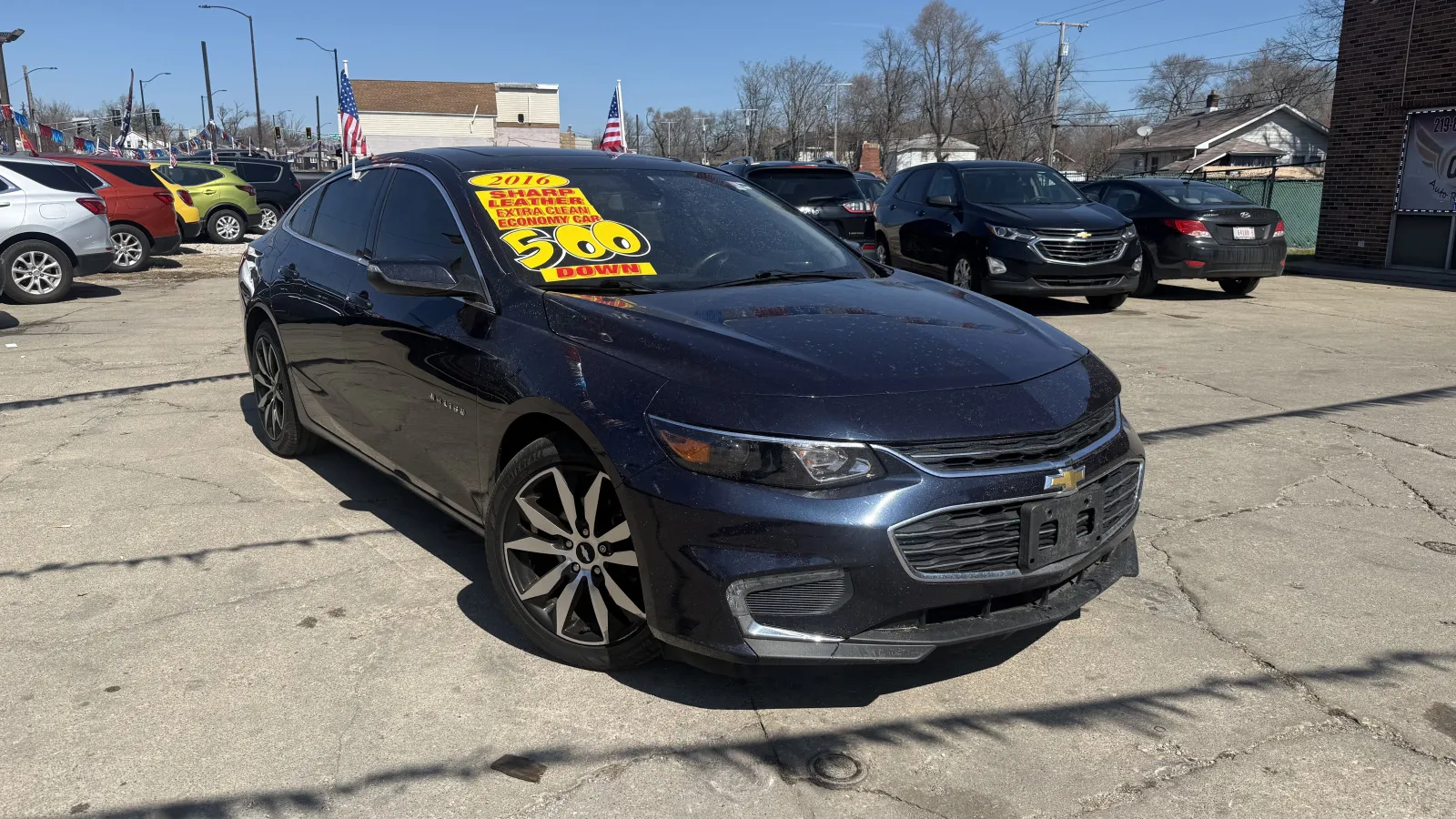 Gray 2016 Chevrolet Malibu LT for sale in Gary, IN