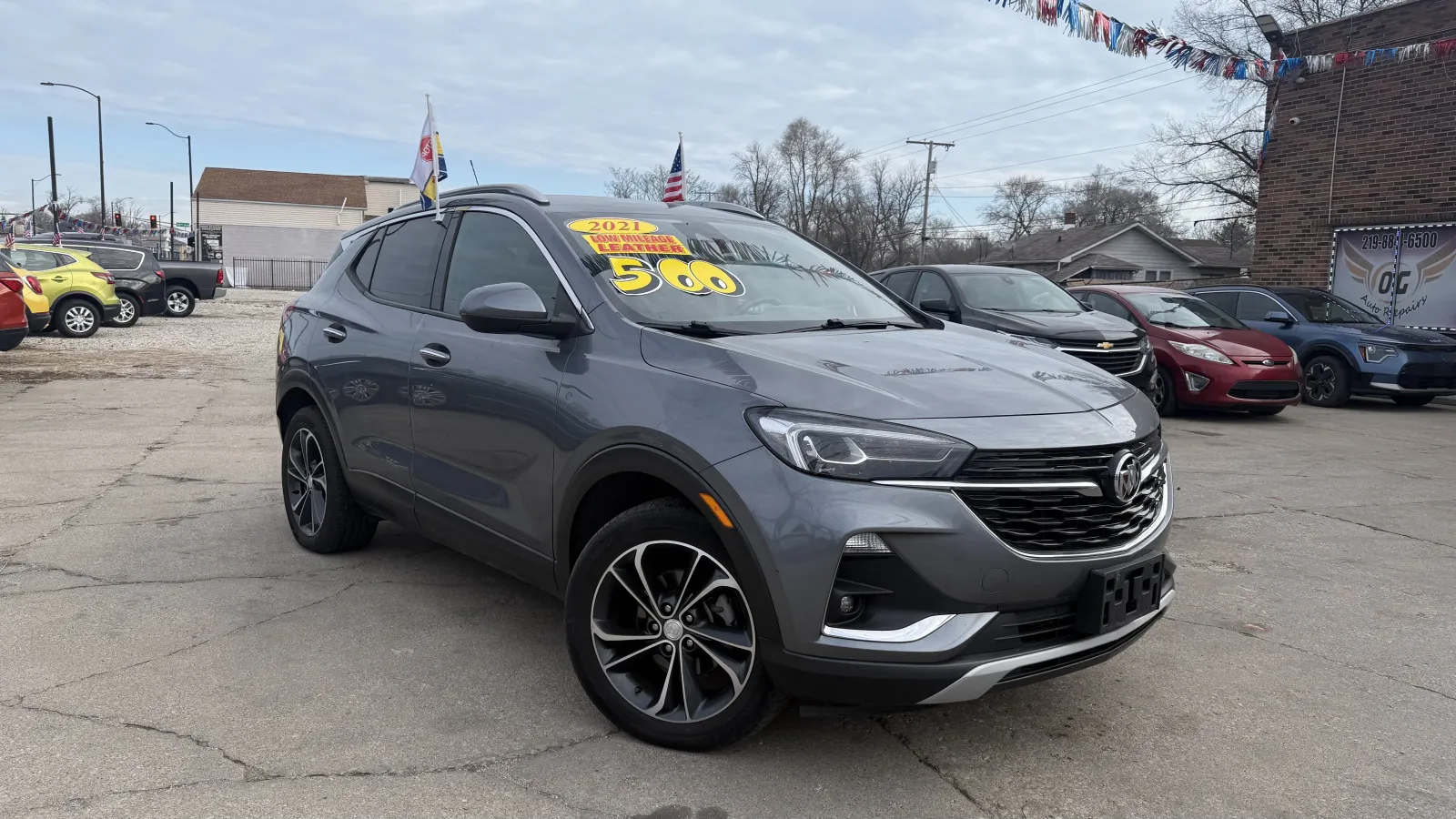 Brown 2021 Buick Encore GX Essence for sale in Gary, IN