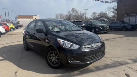 Black 2016 Hyundai ACCENT SE for sale in Gary, IN