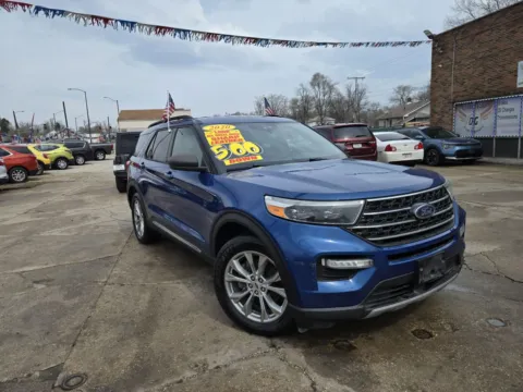 Blue 2020 Ford Explorer XLT for sale in Gary, IN
