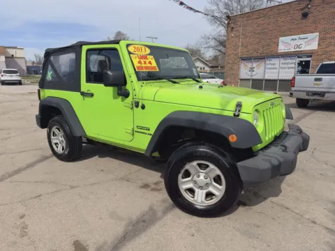 Green 2012 Jeep Wrangler Sport for sale in Gary, IN