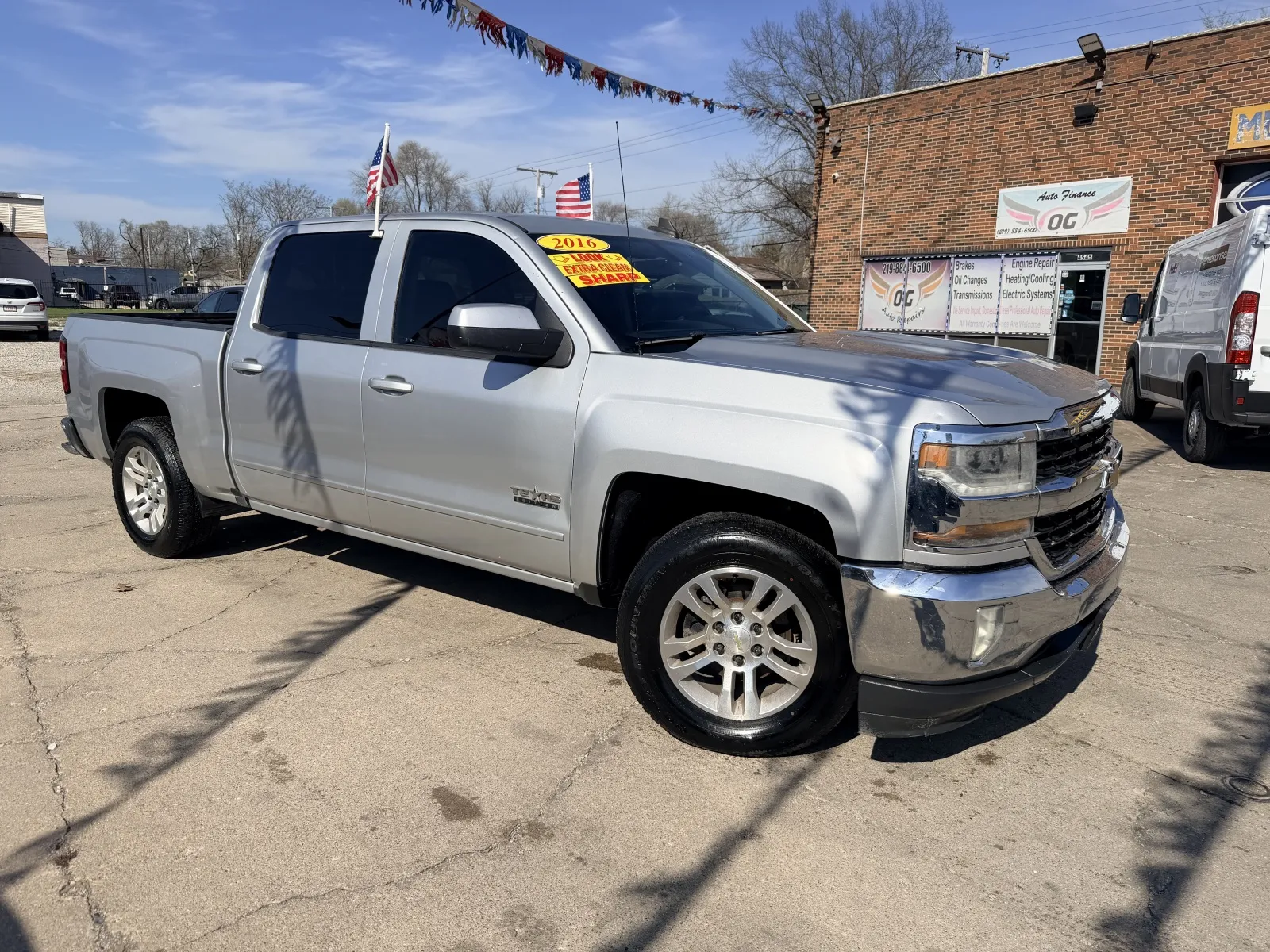 Gray 2016 Chevrolet Silverado 1500 LT for sale in Gary, IN