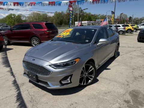 Another view of 2020 Ford Fusion Titanium for sale in Gary, IN at OG Auto Finance