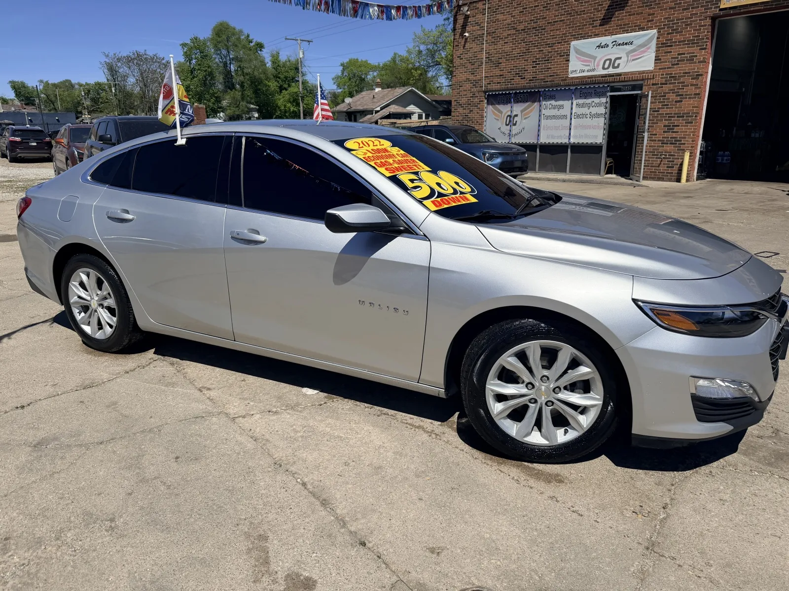 Gray 2022 Chevrolet Malibu LT for sale in Gary, IN