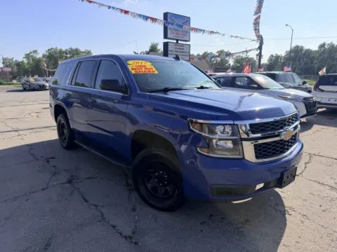 Blue 2017 Chevrolet Tahoe Police for sale in Gary, IN