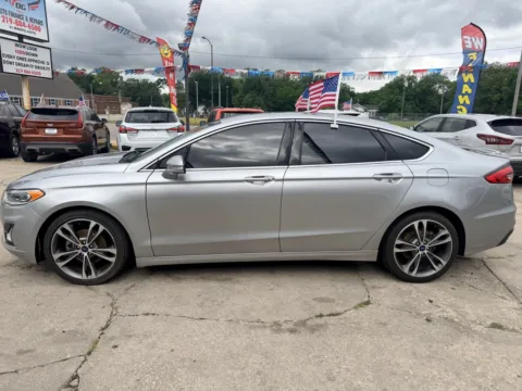 Another view of 2020 Ford Fusion Titanium for sale in Gary, IN at OG Auto Finance