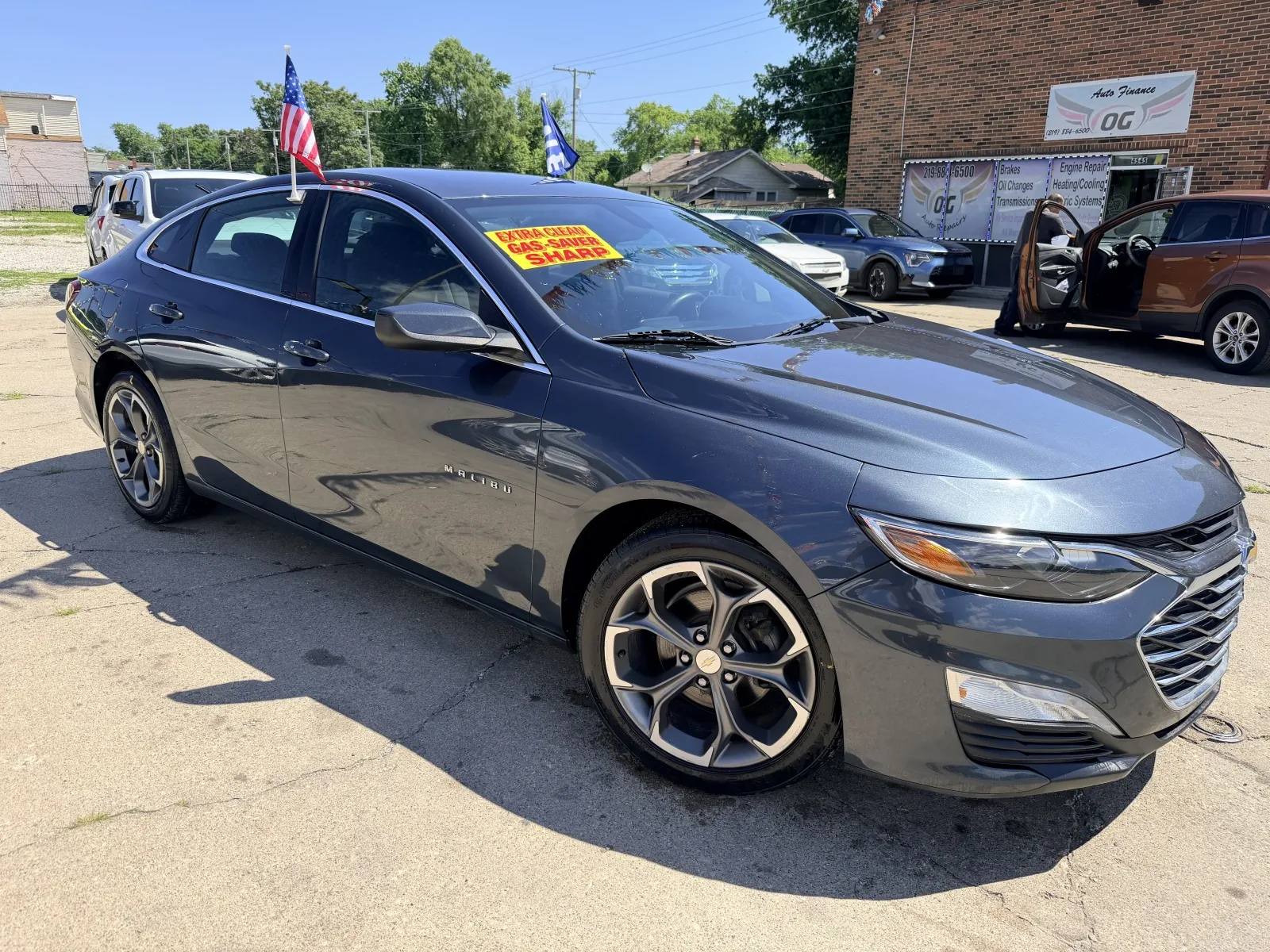 Blue 2020 Chevrolet Malibu LT for sale in Gary, IN