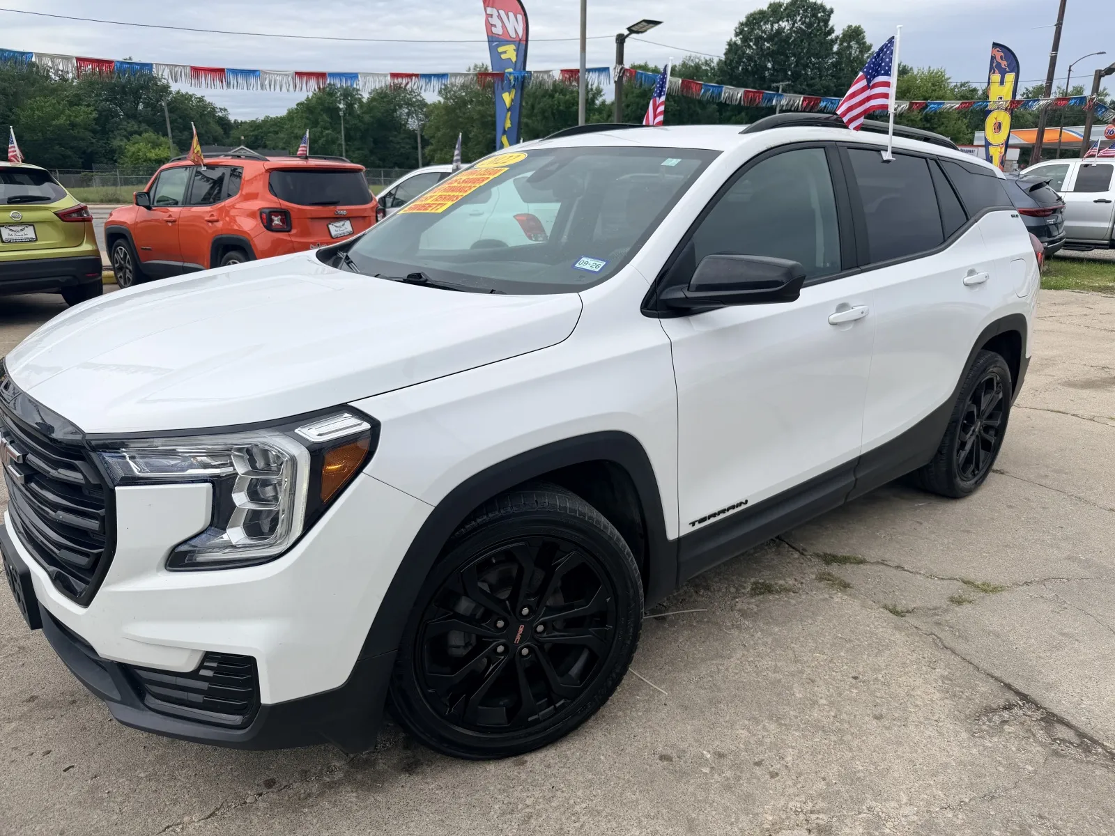 White 2022 GMC Terrain SLE for sale in Gary, IN
