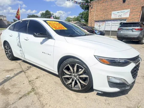 White 2021 Chevrolet Malibu RS for sale in Gary, IN