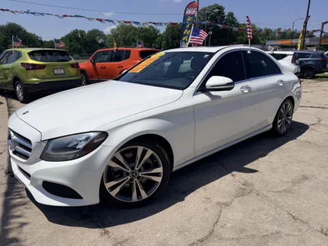 White 2018 Mercedes-Benz C-Class C 300 for sale in Gary, IN
