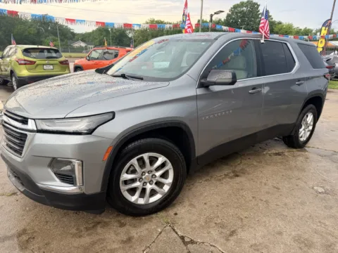 Gray 2023 Chevrolet Traverse LS for sale in Gary, IN