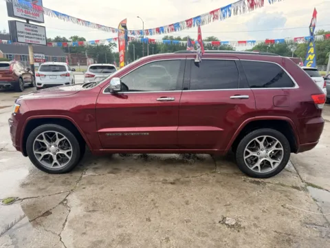 Another view of 2019 Jeep Grand Cherokee Overland for sale in Gary, IN at OG Auto Finance