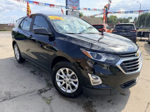 Black 2020 Chevrolet Equinox LS for sale in Gary, IN